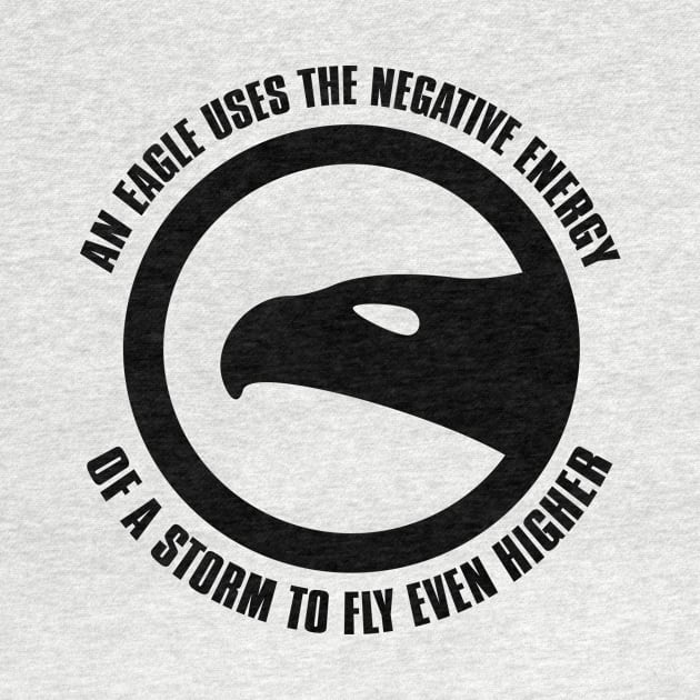 An Eagle Uses The Negative Energy Of A Storm To Fly Even Higher by shopbudgets